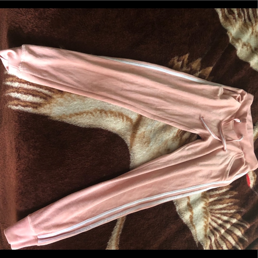 Pink reflex joggers